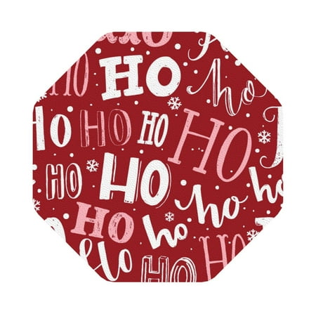 

Bingfone Vintage Ho Pattern Funny Christmas Leather Drinks Coasters With Set Of 6 Suitable For Home Kitchen Coffee Cup Coasters Home Gift