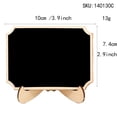 thumbnail image 1 of Pizarra de madera con adornos navideños, exhibición creativa, pequeño soporte para tablero de dibujo, decoración del hogar, manualidades, tablero de mensajes, regalo, 1 of 6