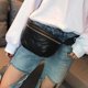 thumbnail image 2 of Sywqhk Hüfttasche Frauen Wellenmuster Leder Brusttaschen Geldgürteltaschen (Schwarz) Sywqhk Para estrenar, 2 of 4