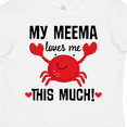 thumbnail image 4 of Inktastic My Meema Loves Me Grandson Boys or Girls Toddler T-Shirt, 4 of 5