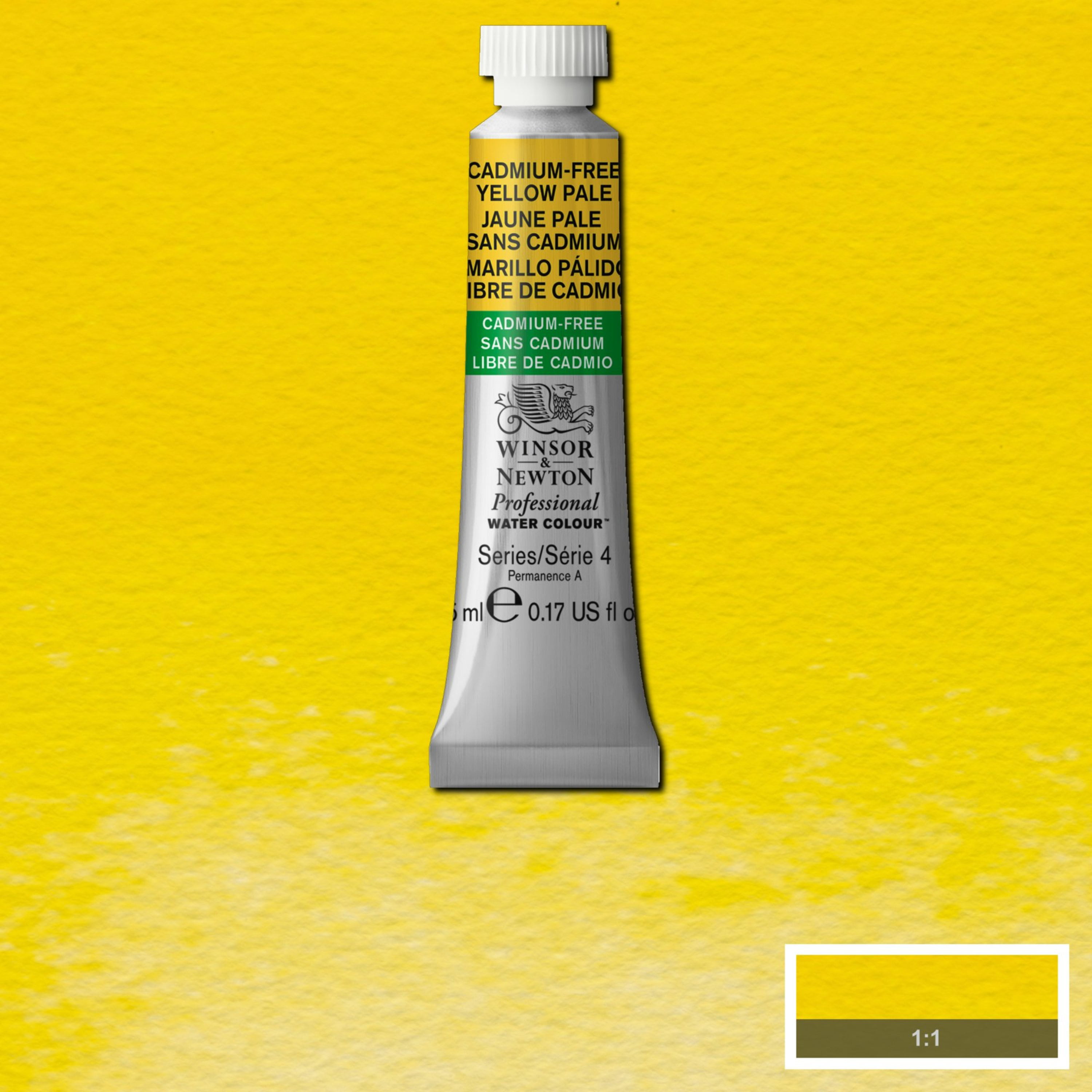 Winsor & Newton Professional Watercolor 5ml Cadmium-Free Yellow