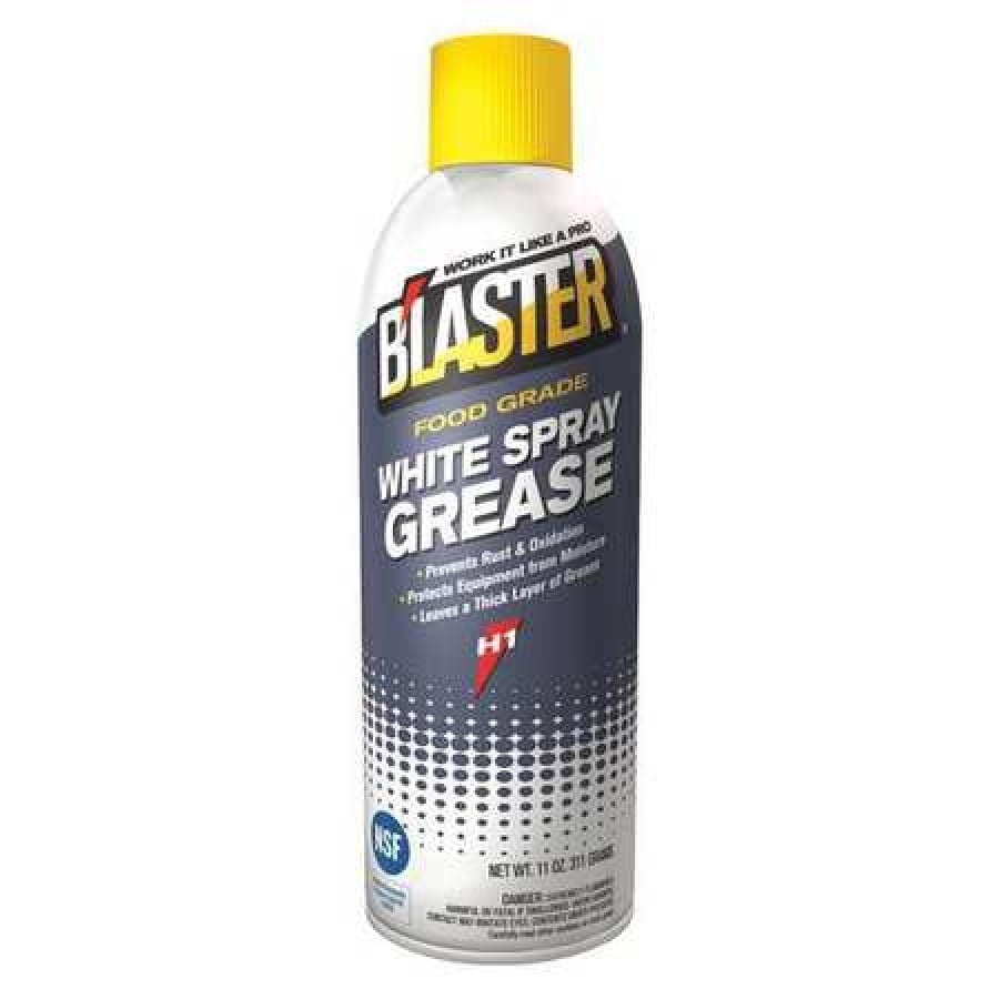 BLASTER 16WGFG Grease, White, Mineral Base Oil, 11 Oz.