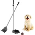 thumbnail image 1 of Pet Poop Tray & Spade Set Dog Cat Waste Removal Scoop with 37.4" Long Handle, 1 of 6