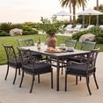 thumbnail image 6 of Kimunuk 2Pcs Outdoor Chair Cushions Slipcovers, 24" x 24" Replacement Waterproof Non-Slip Patio Seat Cushion Covers with Handle,Grey, 6 of 7