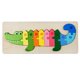 thumbnail image 1 of Rompecabezas de madera Montessori para bebé, juguete de rompecabezas 3D con formas de animales bonitos, juego de mesa, regalos de cumpleaños para niños y niñas, 2023, 1 of 4