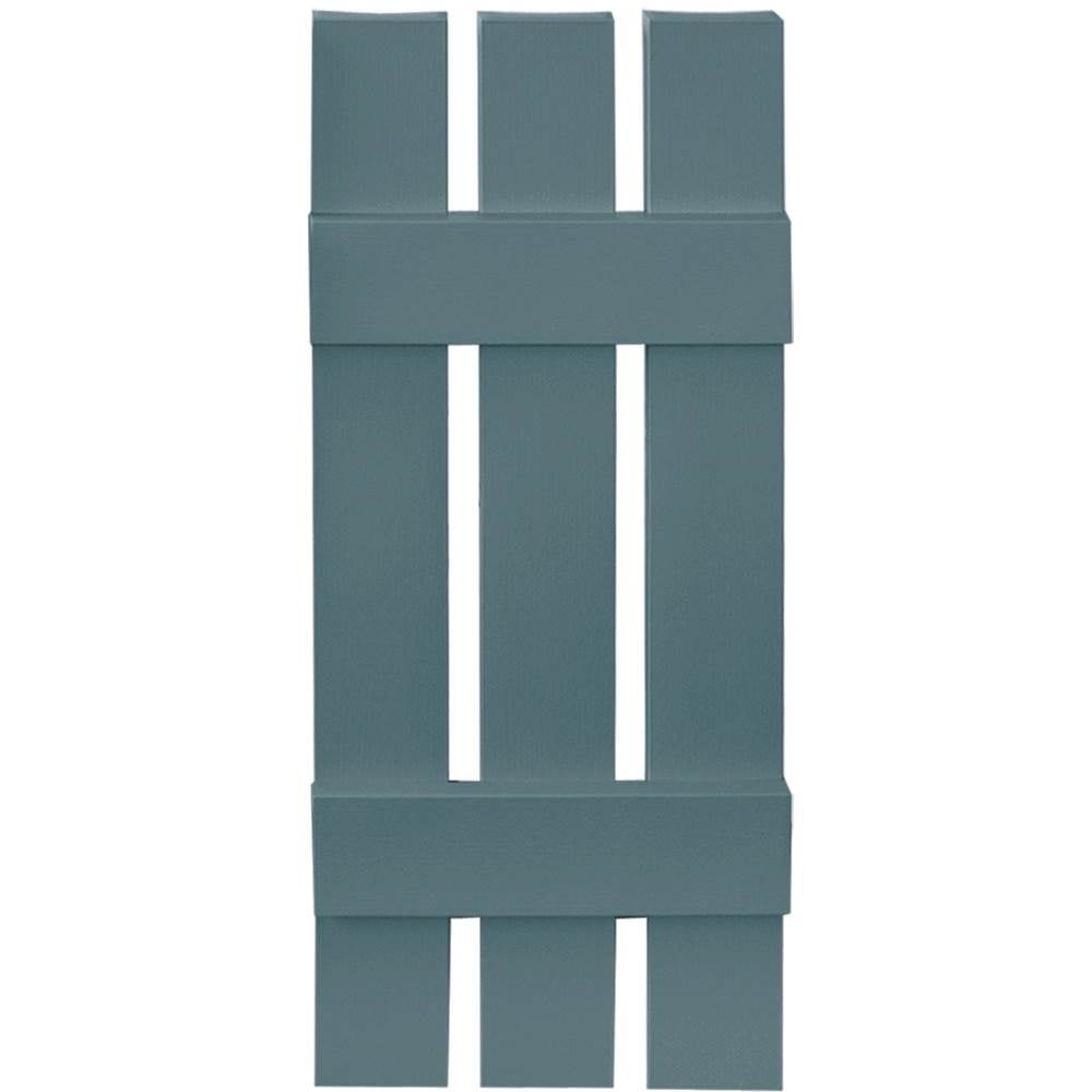 Board N Batten 3 Boards Spaced In Wedgewood Blue Set Of 2 12 In W X