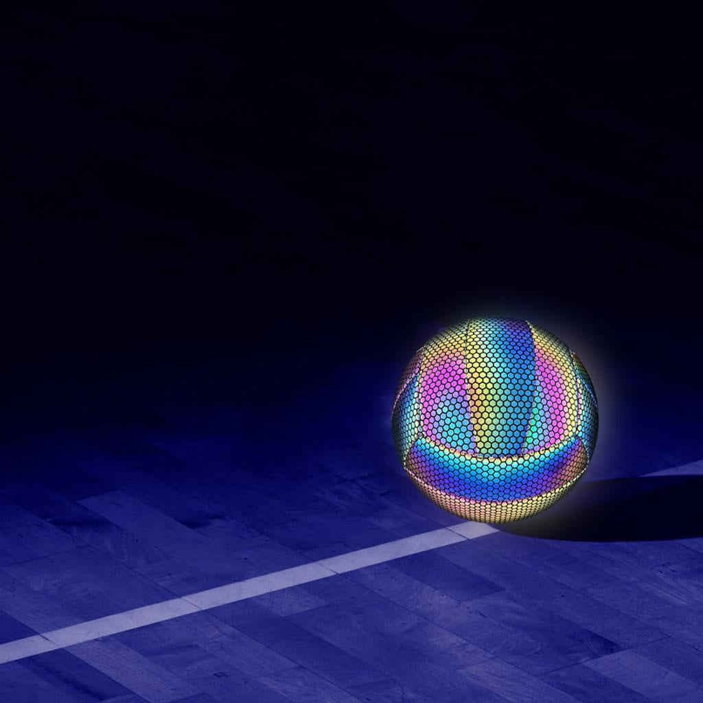Glowing Reflective Volleyball Night Game Equipment for Sports Training Gym