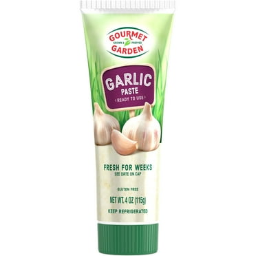 Gourmet Garden Gluten Free Garlic Stir-in Paste, 4 oz Tube