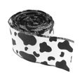 thumbnail image 2 of Shisuyan Cow Print Ribbon Roll: Rustic Farmhouse Diy Craft Ribbon For Wreath Bow Making Present Wrapping Cow Theme Party Decorations, 2 of 8