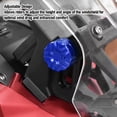 thumbnail image 3 of Motorcycle Windshield Lift Switch Cover Aluminum Alloy Decorative Cap for ADV150 ADV160 ADV350 Riders, 3 of 7