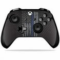 thumbnail image 2 of MightySkins Carbon Fiber Skin for Microsoft Xbox One X Controller - Thin Blue Line K9 | Protective, Durable Textured Carbon Fiber Finish | Easy to Apply, Remove, and Change Styles | Made in The USA, 2 of 4