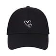 thumbnail image 2 of VLOOCKLW Unisex White Trucker Hat Adjustable Snapback Dad Style Baseball Cap For Men Women Mesh Back Breathable, 2 of 4