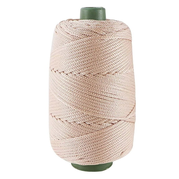 Harlier Mercerized Cotton Yarn for Crocheting, Ice Linen Silk Hand Knitting Light Body Yarn, Polyester Hollow Yarn for DIY Cool Hat, Shoes, Bags, Cushions, Cell Phone Bags (200g)