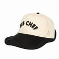 thumbnail image 2 of Yes Chef Trucker Hat, Funny Embroidered Adjustable Snapback Cap, Vintage Mesh Baseball Hat for Men and Women, Perfect Gift for Foodies, Cooks and Restaurant Lovers, 2 of 5