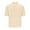 Khaki, variant on COSFO Short Sleeve Men's T-Shirts Mock Neck Casual Tops Button Loose Pullover Waffle Mens Classic T-Shirt