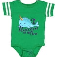 thumbnail image 3 of Inktastic Cute Narwhal I'm a Unicorn of the Sea Girls Baby Bodysuit, 3 of 5