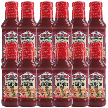 Louisiana Fish Fry Products Seafood Sauce, 12 oz (Pack of 12)
