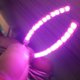 thumbnail image 3 of Pestañas postizas con luz LED, resistentes al agua, brillantes, encantadoras, para maquillaje, fiestas, clubes, bares, Halloween, Navidad, Año Nuevo, maquillaje, pestañas, 3 of 5