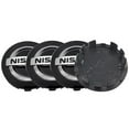 thumbnail image 1 of 4PCS Nissan Hub Caps, 54mm/2.12" Car ABS Rim Center Hub Caps (Black), 1 of 2