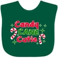 thumbnail image 3 of Inktastic Christmas Candy Cane Cutie with Candy Canes Boys or Girls Baby Bib, 3 of 4
