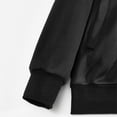 thumbnail image 7 of Men's Sweatshirt Full Zip Up Stand Collar No Hood Casual Jackets with Pockets Long Sleeve Mock Neck Fall Warm Coats, 7 of 7