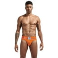 thumbnail image 4 of JOCKMAIL Mens JockStrap Underwear Athletic Supporter For Men Breathable Cotton Underwear 2-Pack, 4 of 9
