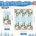 thumbnail image 6 of DAZLUTE 100 PCS Christmas Paper Napkins, 3 Ply Paper Christmas Snowman Napkins, Merry Christmas Disposable Guest Napkins  for Dinner Party Supplies, 6 of 8
