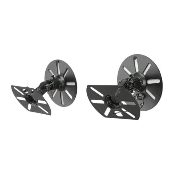 2 soportes giratorios para colgar altavoces de sonido envolvente, soportes de pared y soportes de techo. M