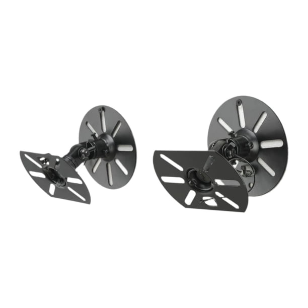 2 soportes giratorios para colgar altavoces de sonido envolvente, soportes de pared y soportes de techo. M