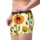 thumbnail image 2 of Fotbe Sunflowers And Butterflies Calzoncillos Tipo Boxer con Bolsa de Soporte Total para Hombre, X-Temp Fresco, Transpirable y de Secado Rápido-Large, 2 of 5