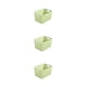 thumbnail image 1 of Cateissary Caja de plástico duradera - Organizador de almacenamiento apilable para habitación o dormitorio Organizador de dormitorio Cesta Type1 NO1, 1 of 5