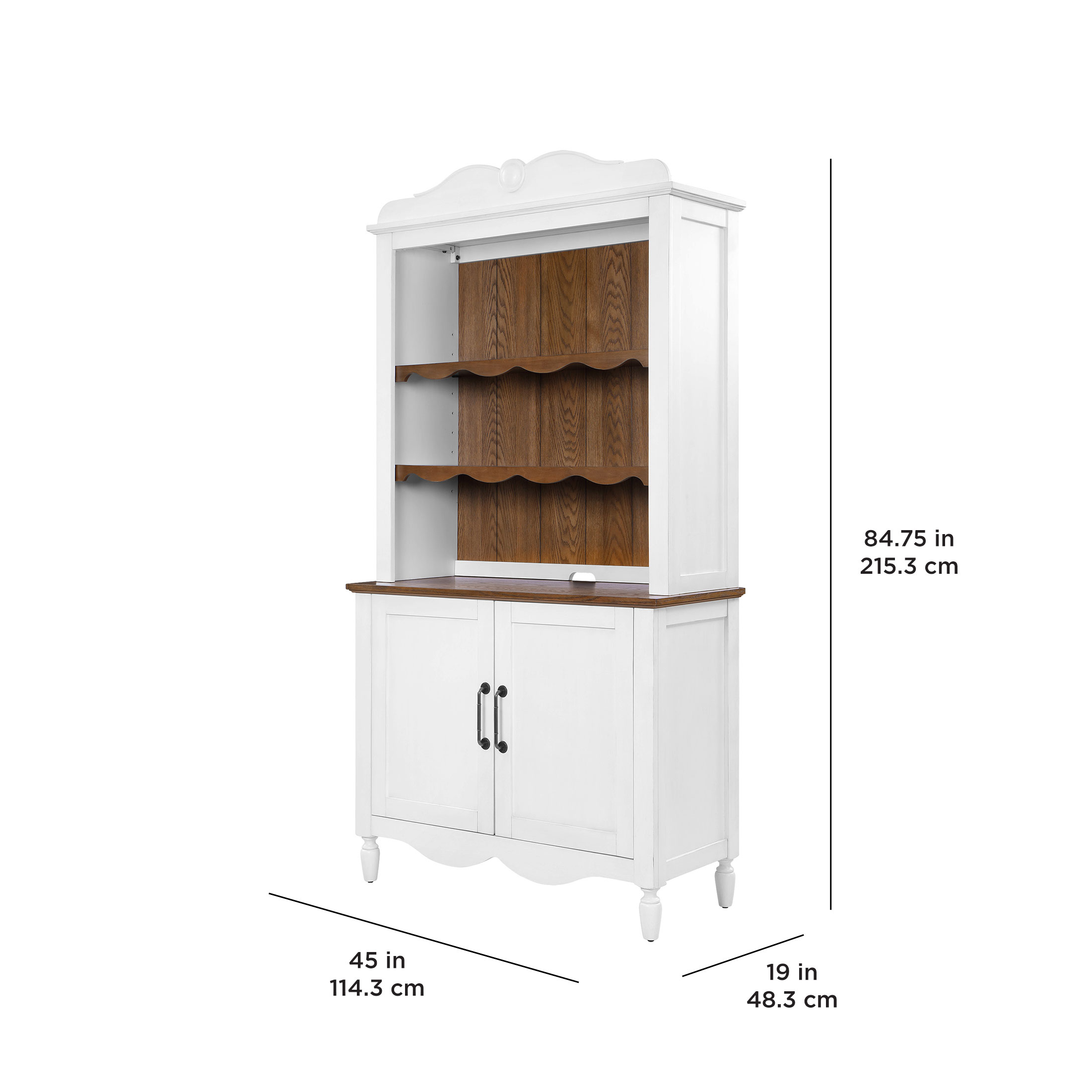 The Pioneer Woman Callie White Dining Hutch