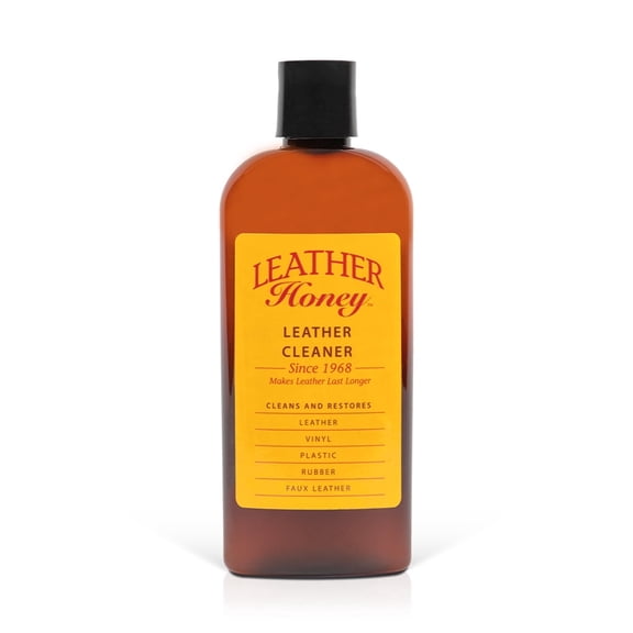 Leather Honey Non-Toxic Leather Cleaner for Deep Cleaning Leather, Faux & Vinyl, 8oz