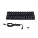 thumbnail image 1 of HXSJ Teclado para Juegos 61 Teclas RGB retroiluminado portátil Tres Modos Teclado mecánico ergonómico inalámbrico para Oficina en casa Negro, 1 of 5