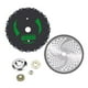 thumbnail image 5 of Juego de piezas de para desbrozadora, compatible con eje de 25,4 mm, piezas de reparación multiusos para eje recto, accesorios de alta, 5 of 9