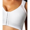 thumbnail image 2 of Sujetador Deportivo Mujer Post Cirugía Cierre Frontal Con Soporte Espalda Ancha-blanco-3XL- Bolígrafo Bolígrafo Bolígrafo de papelería, 2 of 5