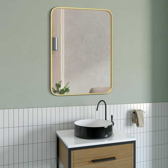 Clinton Rectangular Metal Frame With Round Corner