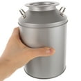 thumbnail image 4 of FUTUREORYY Kitchen Canisters Tea Coffee Sugar Tea Canister Silver Iron 1Set For Adults, 4 of 6