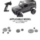 thumbnail image 4 of Bewildely RCGOFOLLOW engranaje de acero RC pieza de actualización engranaje Rc para 1/12 MN MN128 MN86 G500 RC pieza de coche RC accesorios de Kits de construcción modelo Titanio2, 4 of 6