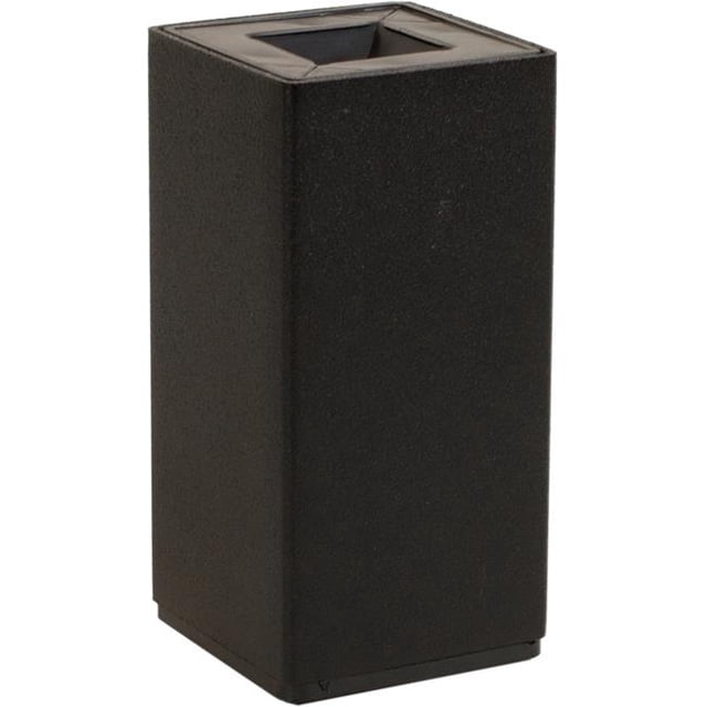 Peter Meier PMI556.15.19 Pied de Meuble Carré Réglable, Noir Mat - Pack de 4