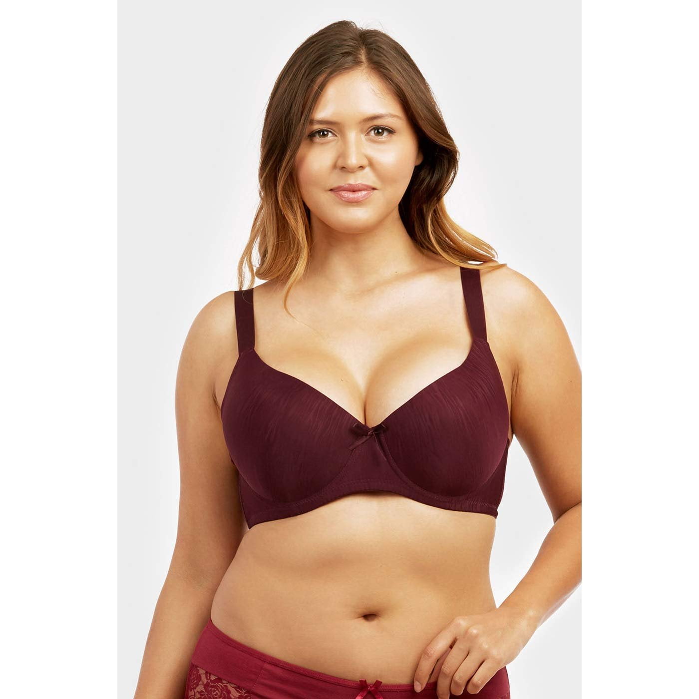 Womens 6 Pack of Everyday Plain, Lace, D, DD, DDD Cup Bra -Various Style  4161L3D4, 36DD 