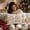 Beige_Base#913, variant on Christmas Decorative Throw Pillow with Gingerbread House Embroidery for Sofa and Bed