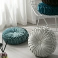 thumbnail image 2 of Ruiboury Simple And Stylish Throw Pillow To Any Living Space Skin Friendly Polyester Decorative Cushion Wine-red 35CM 1Set, 2 of 6