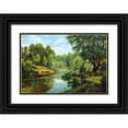 thumbnail image 1 of Davutov, Ilfat 32x23 Black Ornate Wood Framed with Double Matting Museum Art Print Titled - Russian Landscapes I, 1 of 4