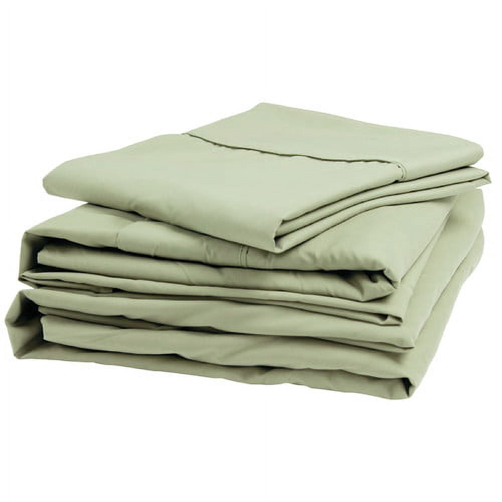 Denver Mattress RV Collection 100 Percent Cotton Sateen Sheets Sets, 300-Thread-Count For Mattresses Up to 14" Deep (Includes 2 Pillow Cases)