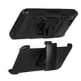 thumbnail image 4 of Kaleidio Case For ZTE Tempo X N9137 / Blade Vantage Z839 [Dual Form] Rugged Holster [Belt Clip][Shock Absorption] Dual Layer Hybrid [Kickstand] Armor Cover w/ Overbrawn Prying Tool [Black/Pink], 4 of 5