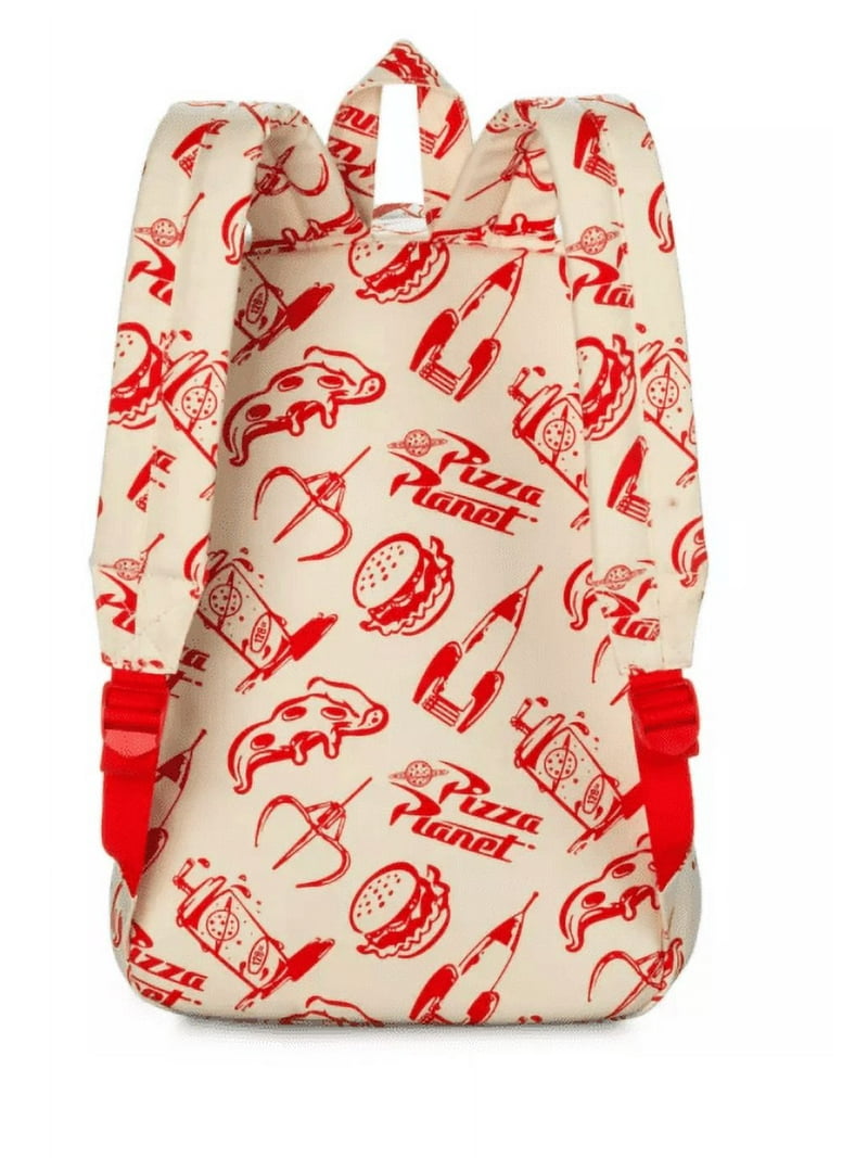Loungefly Disney Pizza Backpack - Cream and Red New Pizza Planet Loungefly Backpack, Apparel & More Arrive  main image 3