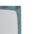 thumbnail image 3 of Ambesonne Floral Fitted Sheet, Swirly Floral Lace Design, King Size, Cadet Blue White Ecru, 3 of 5