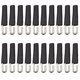 thumbnail image 1 of 20x Clip rápido giratorio tubo termorretráctil conector a presión de pesca (negro 10mm) Tmvgtek pescar, 1 of 9