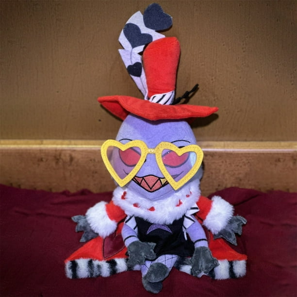 2024 Hazbin Hotel Plush Clearance, 10" Valentino Plushies Toy for TV Fans Gift, Soft Stuffed Figure Doll for Kids Adults, Birthday Halloween Christmas Choice for Boys Girls